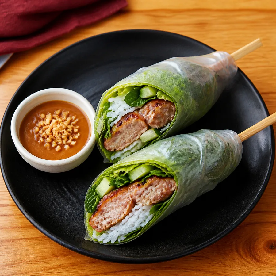 Gỏi cuốn nem lụi